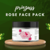 rose face pack for glowing skin